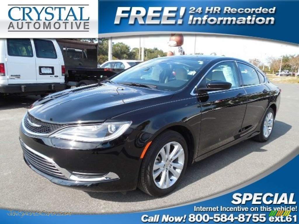 2015 Chrysler 200 Limited in Black photo 3 503250 Jax Sports Cars