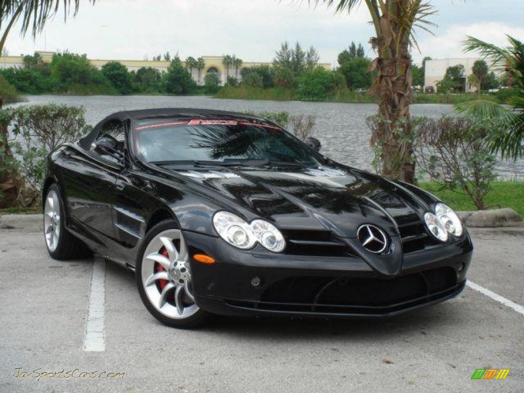 Mercedes Benz SLR MCLAREN черный