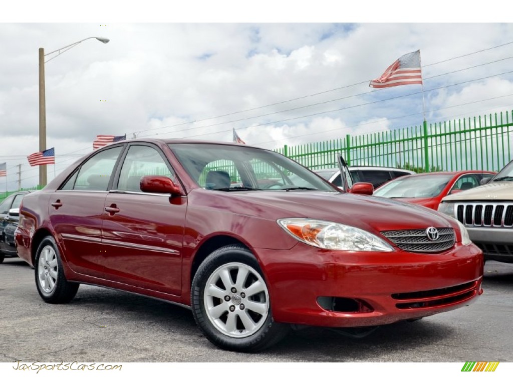 Salsa Red Pearl / Stone Toyota Camry XLE V6