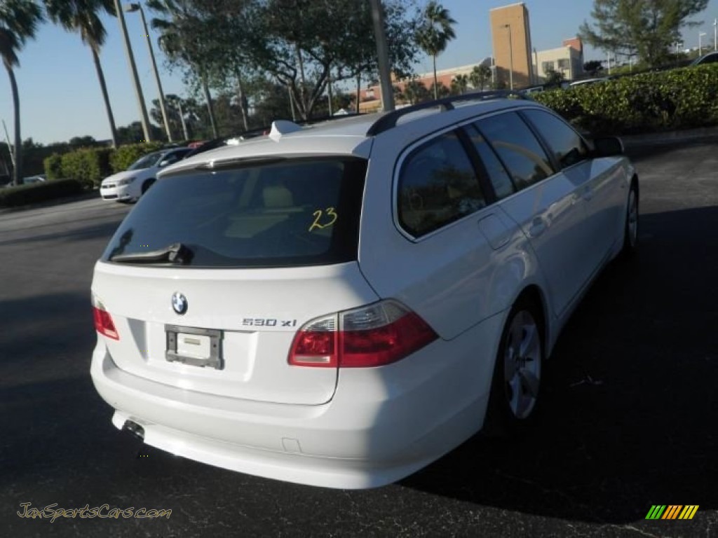 2006 Bmw 5 Series 530xi Wagon In Alpine White Photo 4 N00853 Jax Sports Cars Cars For 1644