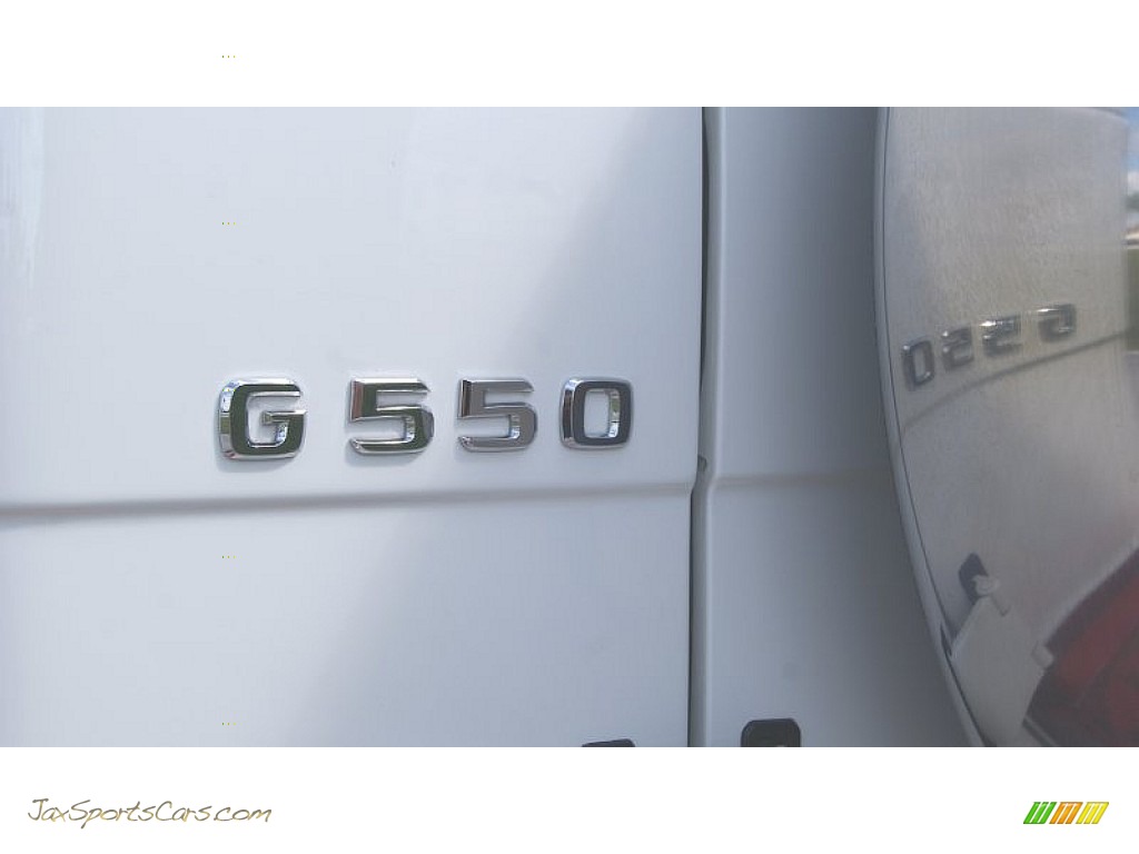 2011 G 550 - Arctic White / Ash/Black photo #27
