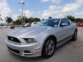 Ford Mustang V6 Premium Coupe Ingot Silver photo #13