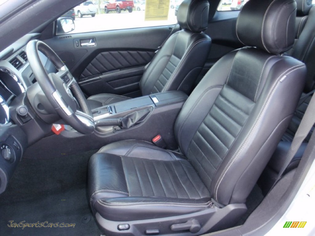 2014 Mustang V6 Premium Coupe - Ingot Silver / Charcoal Black photo #19