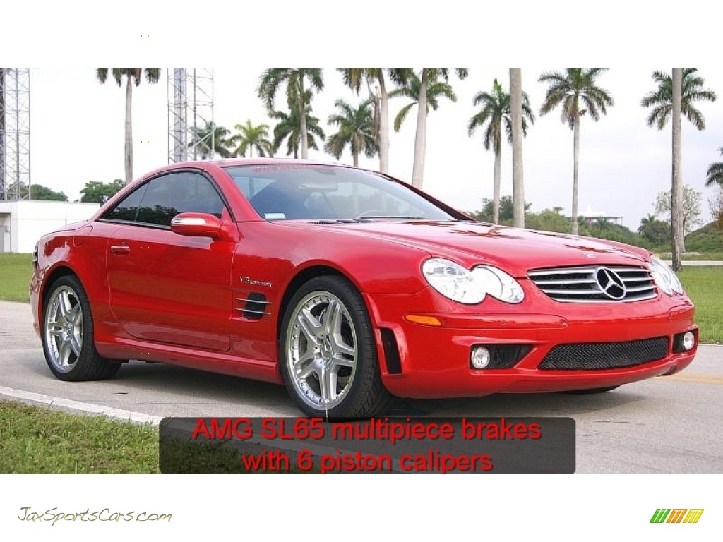 2006 SL 55 AMG Roadster - Mars Red / AMG Charcoal photo #4