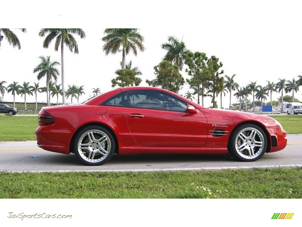 2006 SL 55 AMG Roadster - Mars Red / AMG Charcoal photo #7