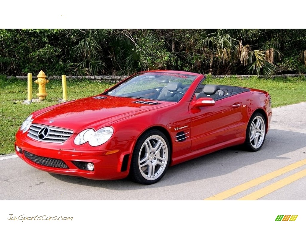 2006 SL 55 AMG Roadster - Mars Red / AMG Charcoal photo #16