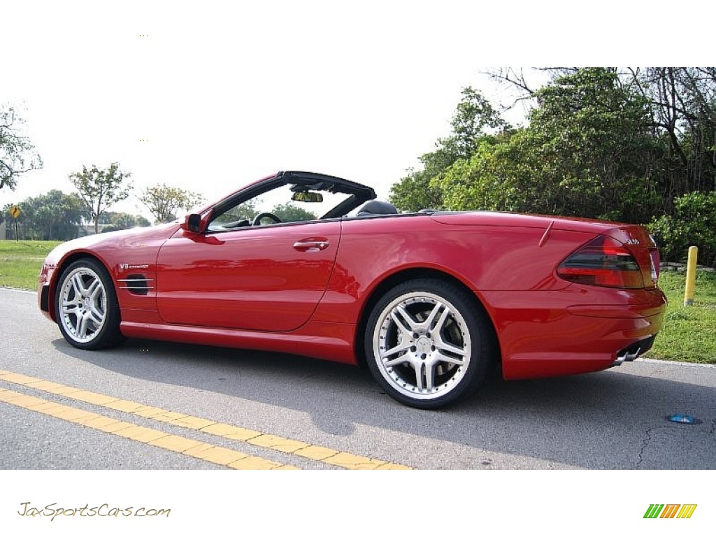 2006 SL 55 AMG Roadster - Mars Red / AMG Charcoal photo #17