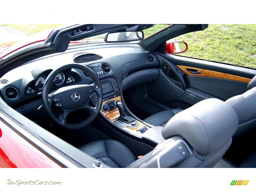 2006 SL 55 AMG Roadster - Mars Red / AMG Charcoal photo #64