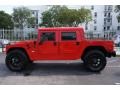 Hummer H1 Wagon Firehouse Red photo #3