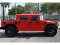 Hummer H1 Wagon Firehouse Red photo #14