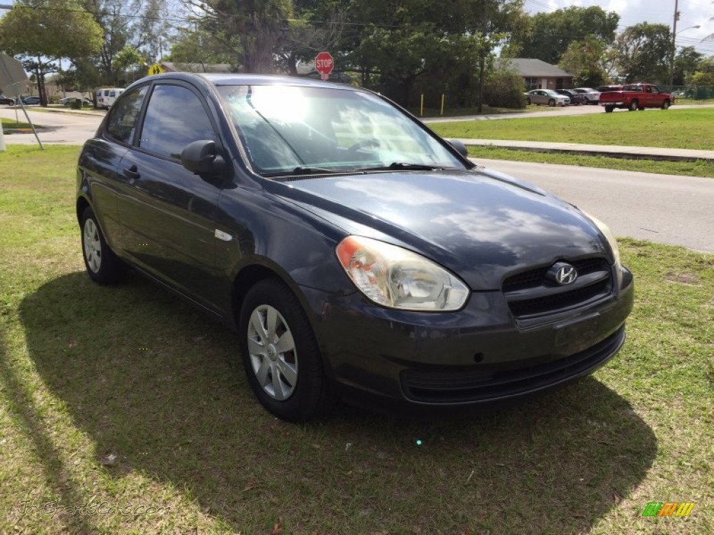 Charcoal Gray / Gray Hyundai Accent GS Coupe