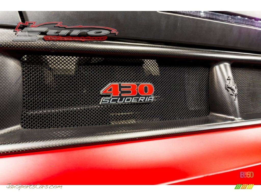 2008 F430 Scuderia Coupe - Rosso Scuderia (Red) / Black photo #25