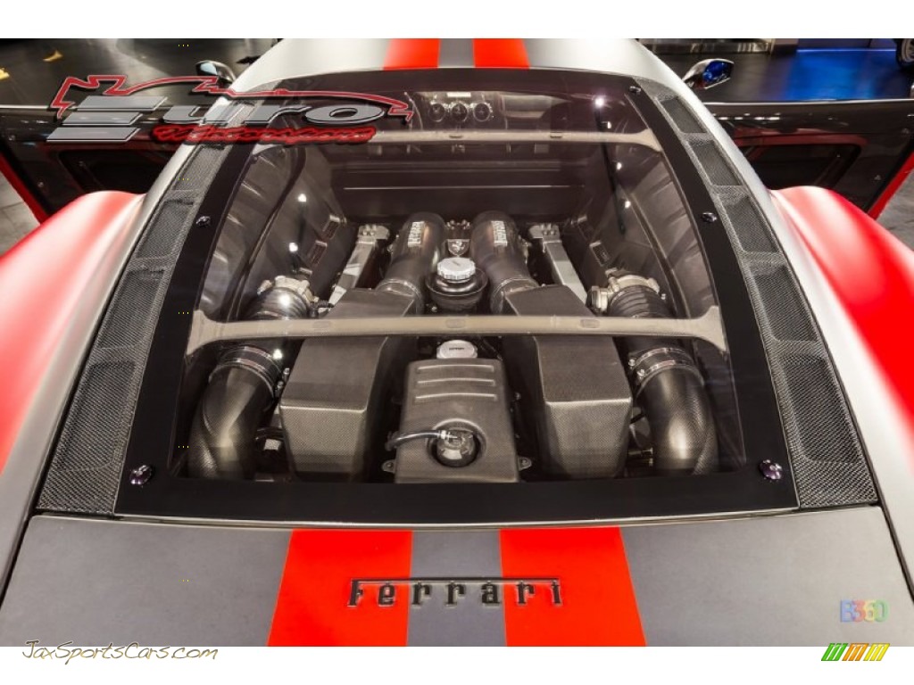 2008 F430 Scuderia Coupe - Rosso Scuderia (Red) / Black photo #53