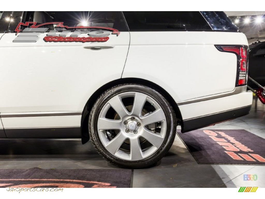 2015 Range Rover Sport Supercharged - Fuji White / Ebony/Lunar photo #13