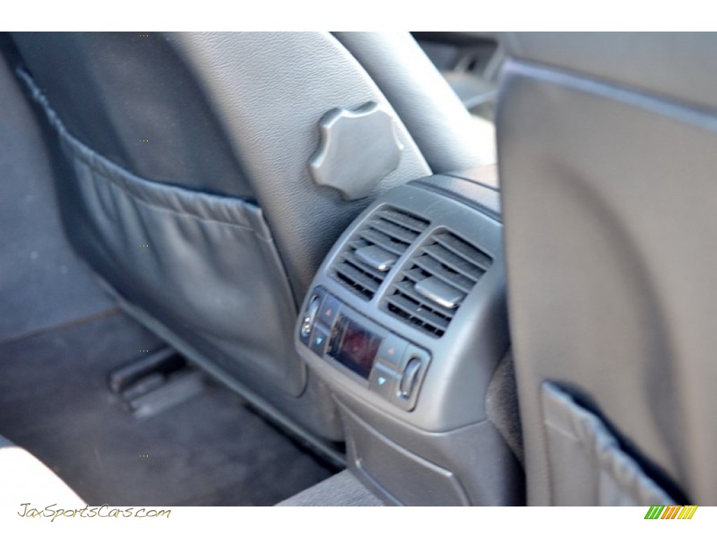 2003 E 500 Sedan - Capri Blue Metallic / Ash Grey photo #47