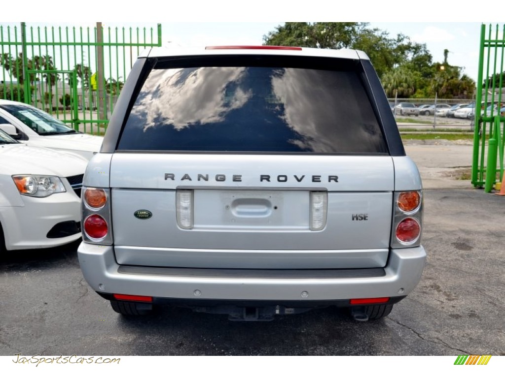 2004 Range Rover HSE - Zambezi Silver Metallic / Parchment/Navy photo #10