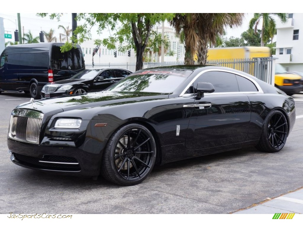 Diamond Black / Black Rolls-Royce Wraith 