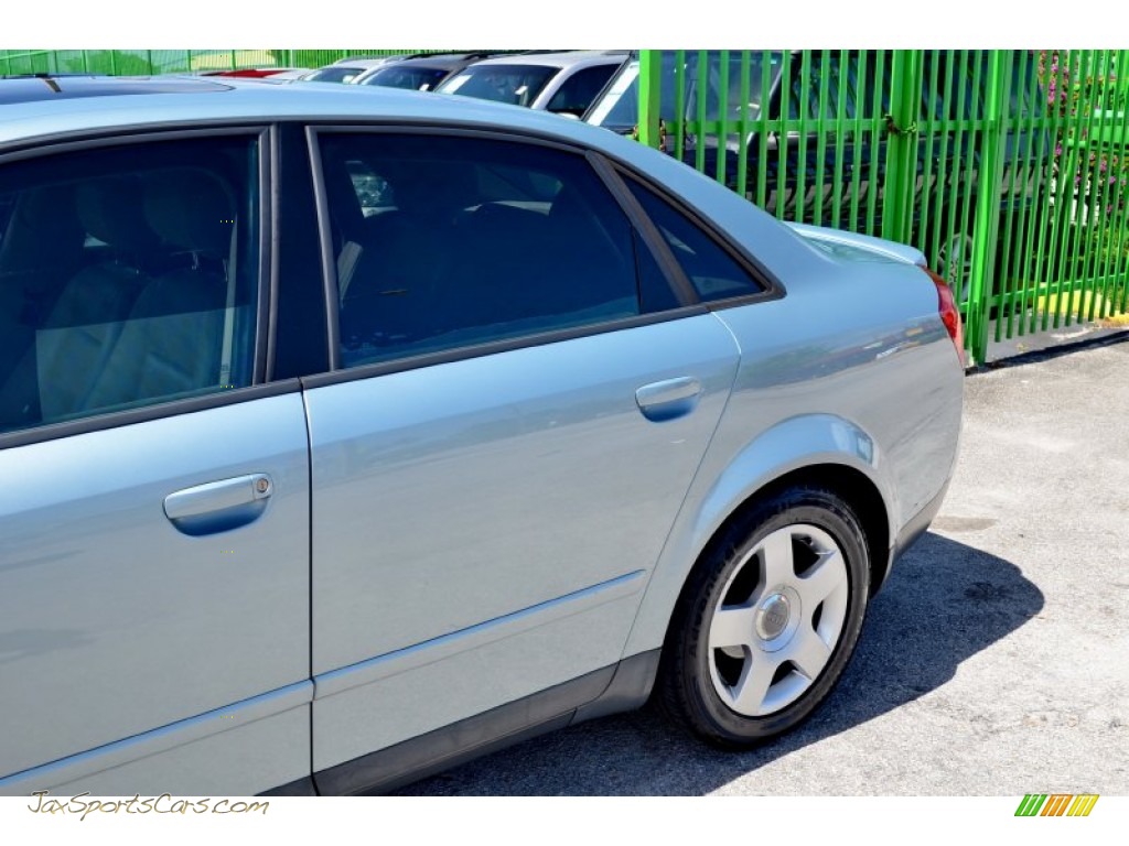 2004 A4 1.8T Sedan - Crystal Blue Metallic / Grey photo #59