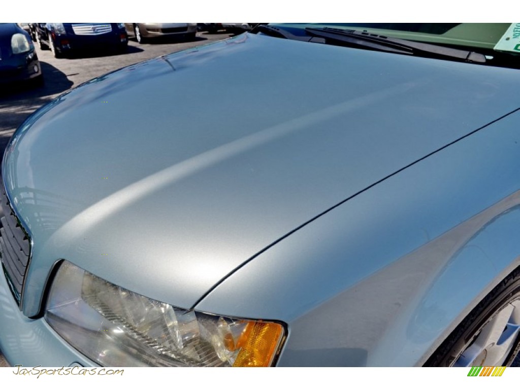 2004 A4 1.8T Sedan - Crystal Blue Metallic / Grey photo #66