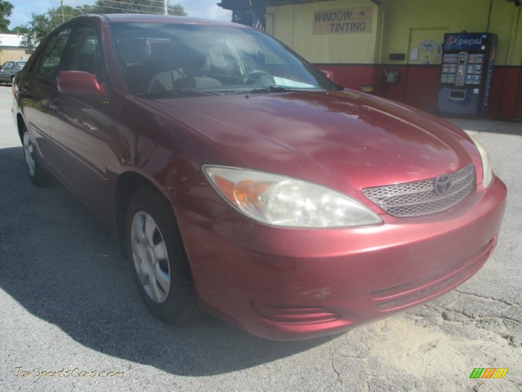 Salsa Red Pearl / Stone Toyota Camry XLE