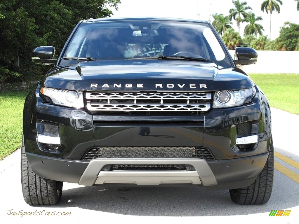 2012 Range Rover Evoque Prestige - Sumatra Black Metallic / Ebony photo #2