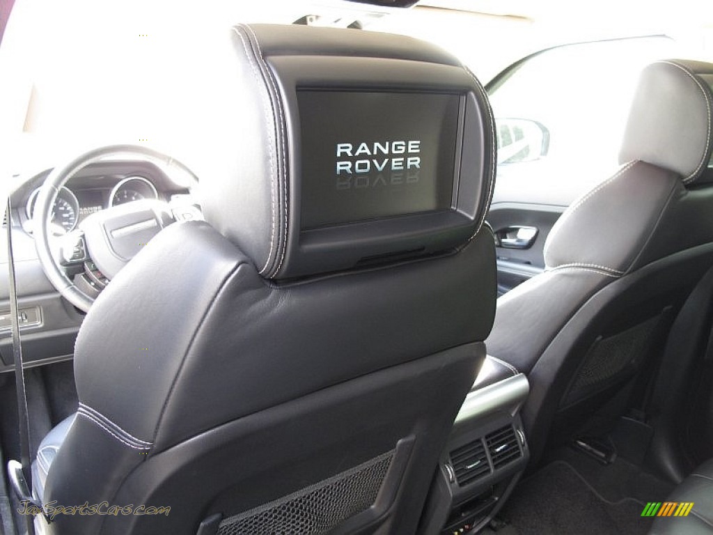 2012 Range Rover Evoque Prestige - Sumatra Black Metallic / Ebony photo #42