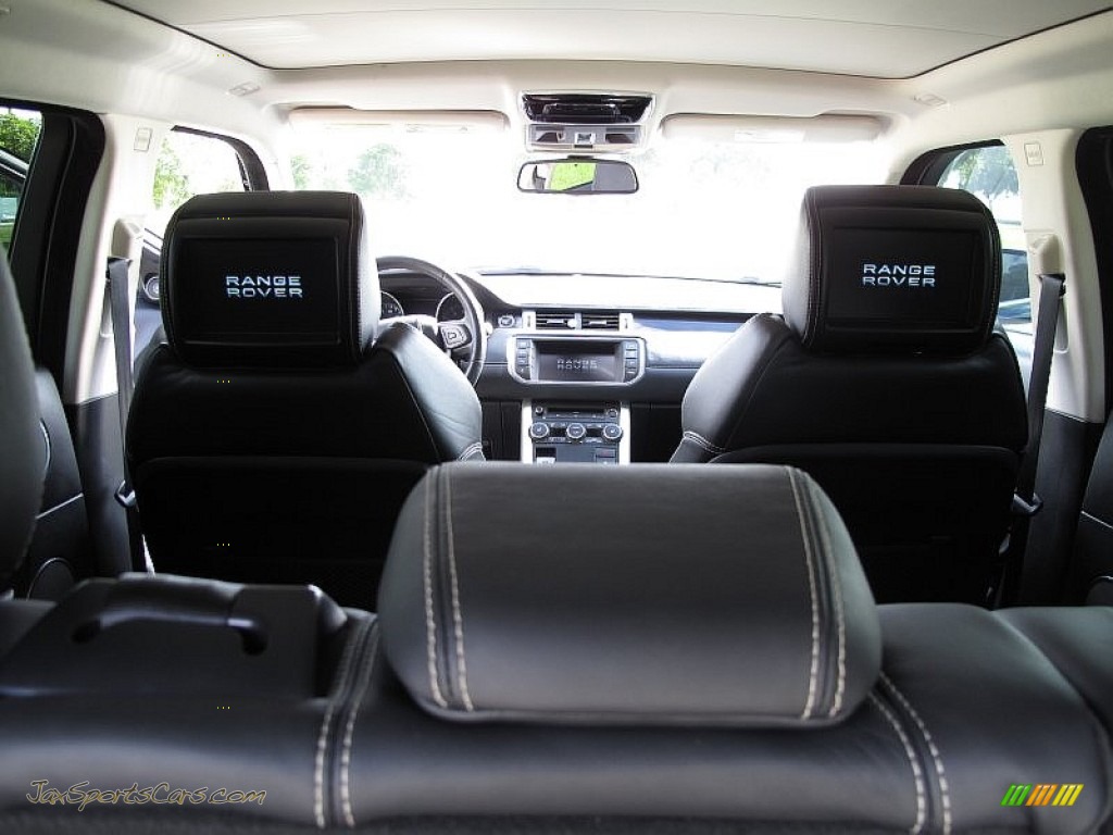 2012 Range Rover Evoque Prestige - Sumatra Black Metallic / Ebony photo #43