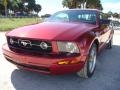 Ford Mustang V6 Premium Convertible Redfire Metallic photo #32