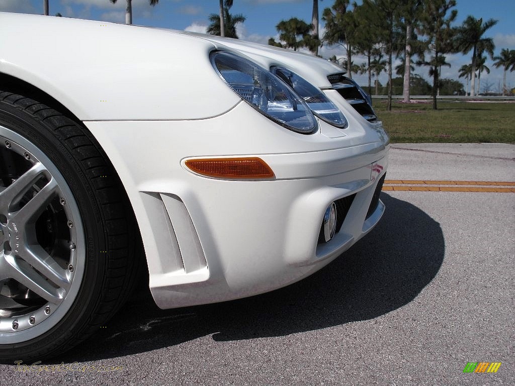 2007 SL 55 AMG Roadster - Alabaster White / Black photo #16