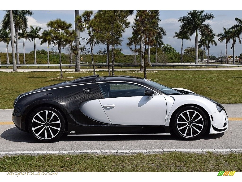2008 Veyron 16.4 Mansory Linea Vivere - Pearl Metallic / White photo #8