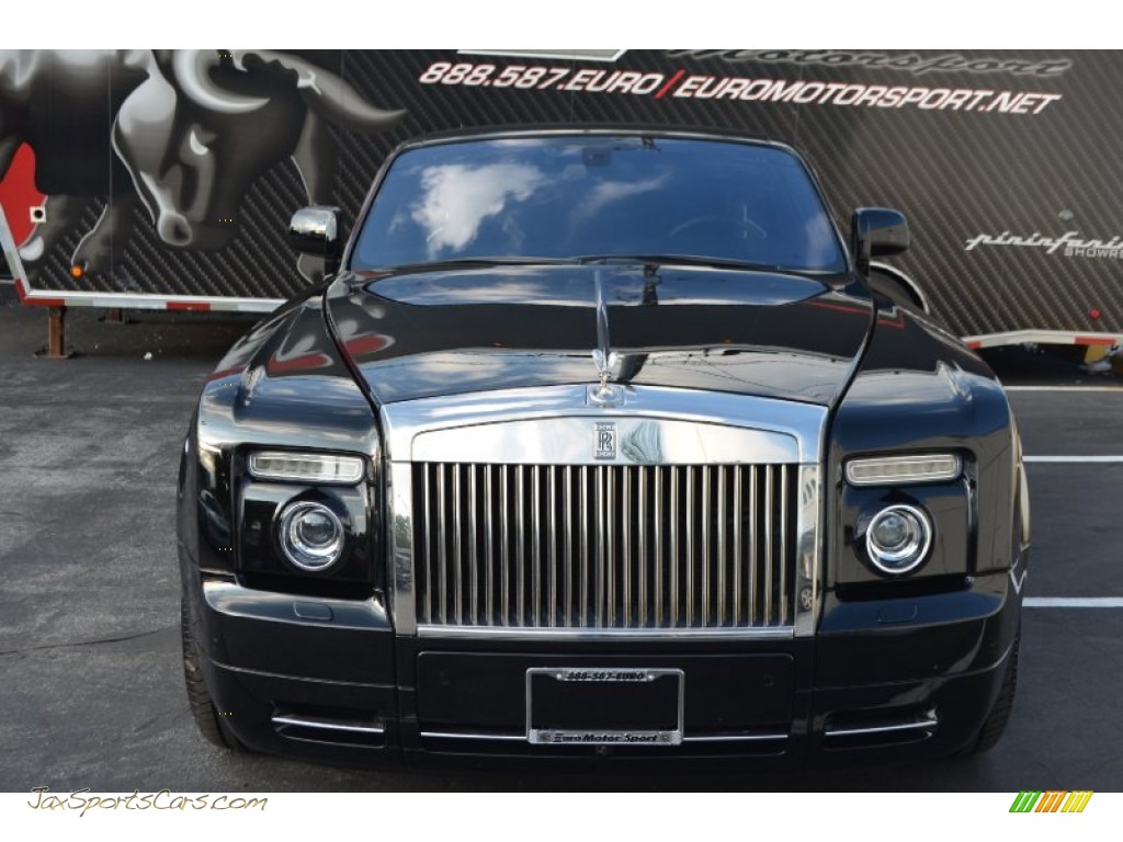 2010 Phantom Drophead Coupe - Black / Black photo #2