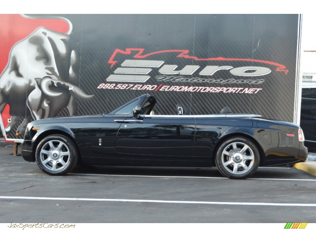2010 Phantom Drophead Coupe - Black / Black photo #29