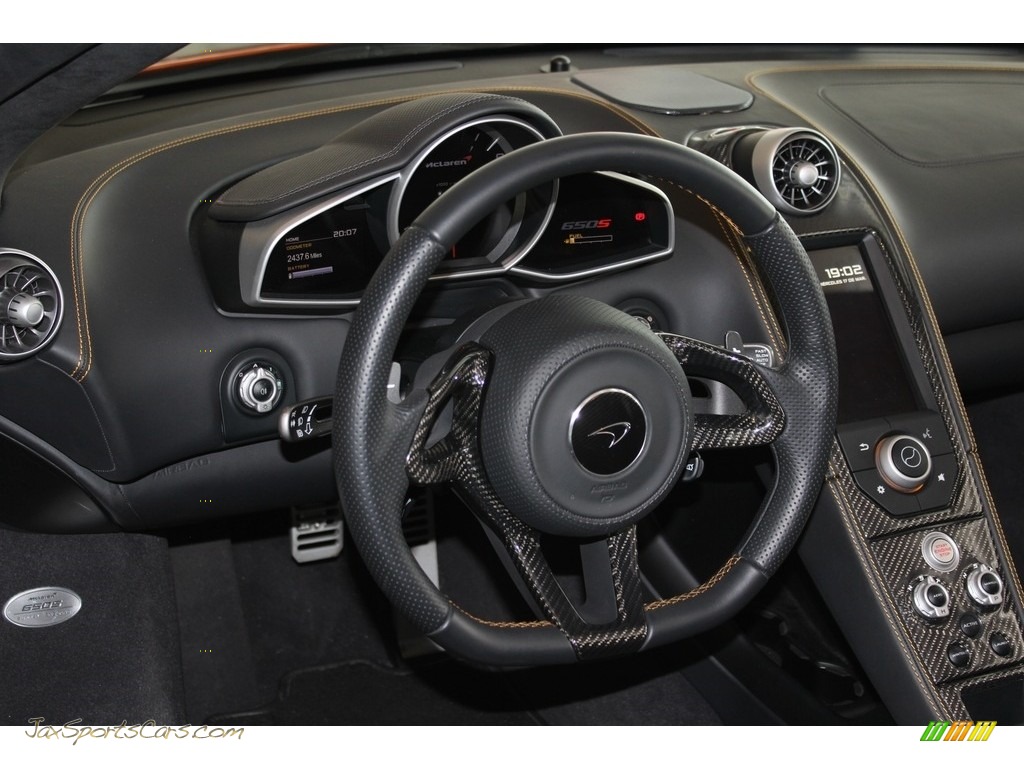 2015 650S Spyder - McLaren Orange / Carbon Black photo #6