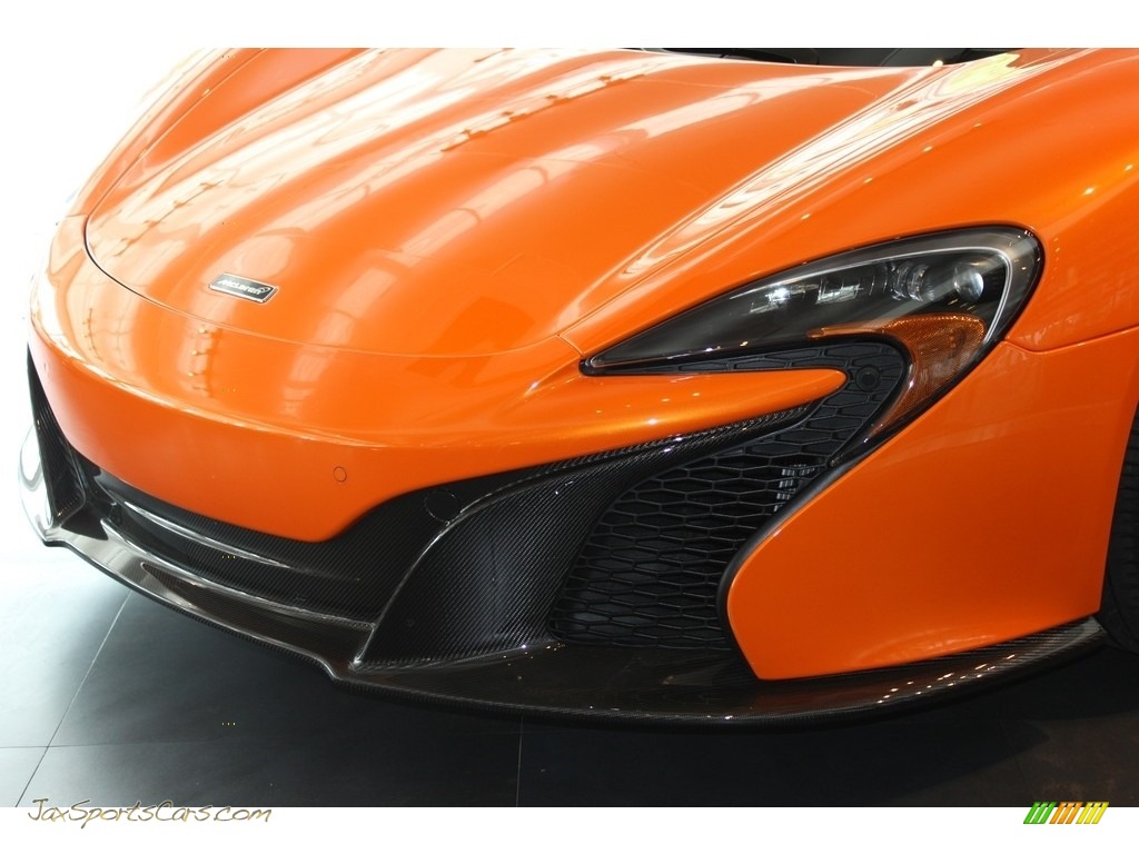2015 650S Spyder - McLaren Orange / Carbon Black photo #22