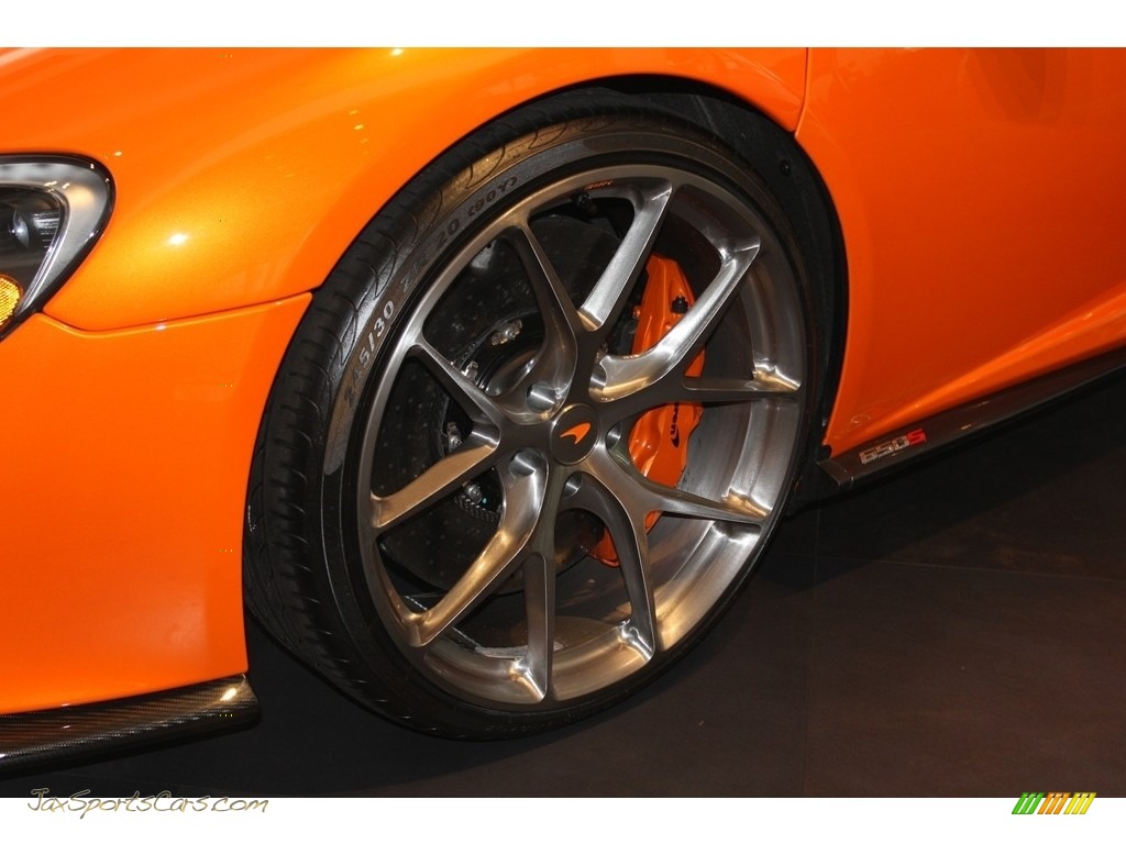 2015 650S Spyder - McLaren Orange / Carbon Black photo #23