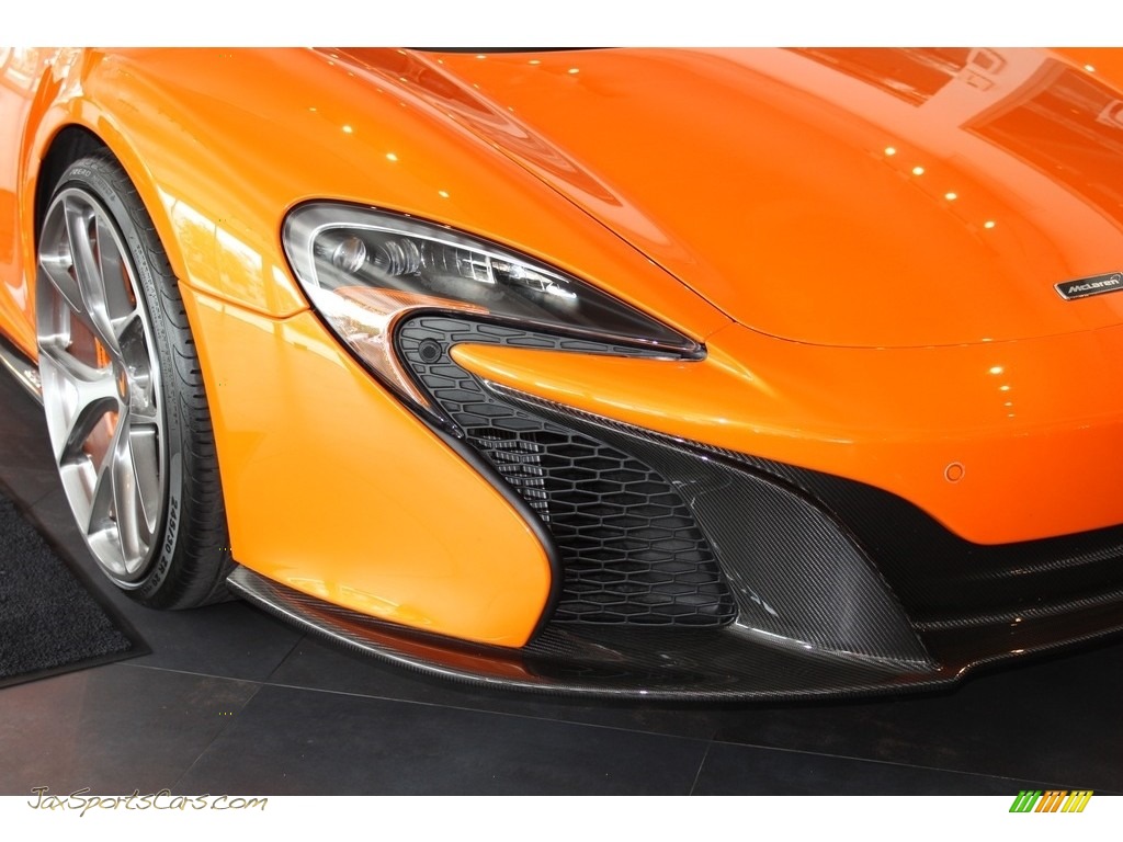 2015 650S Spyder - McLaren Orange / Carbon Black photo #24