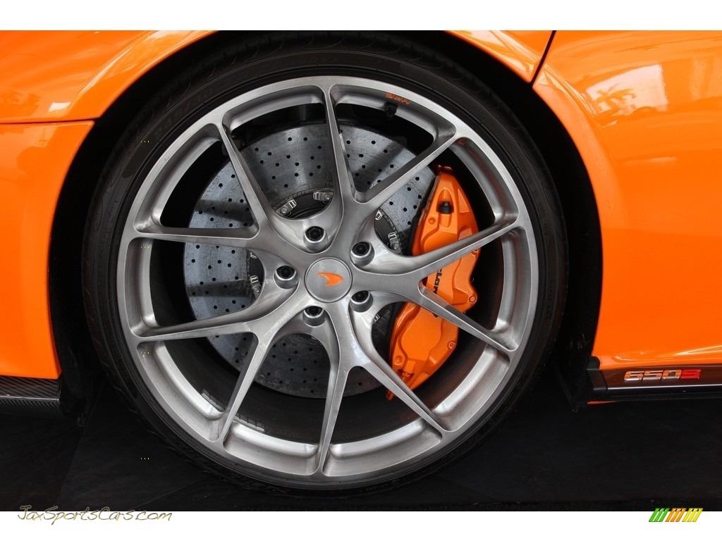 2015 650S Spyder - McLaren Orange / Carbon Black photo #64