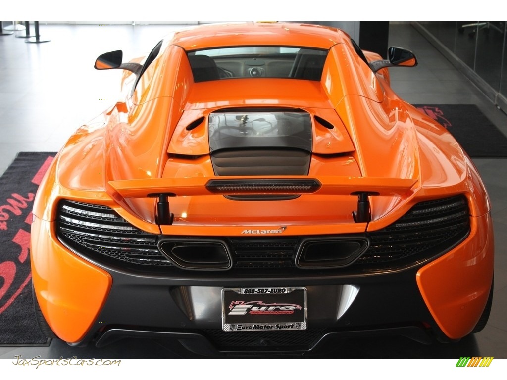 2015 650S Spyder - McLaren Orange / Carbon Black photo #66