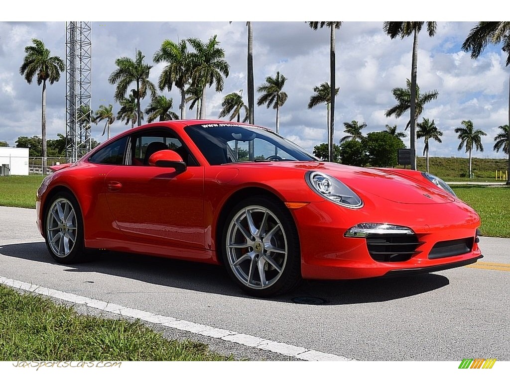 2013 911 Carrera Coupe - Guards Red / Black photo #1