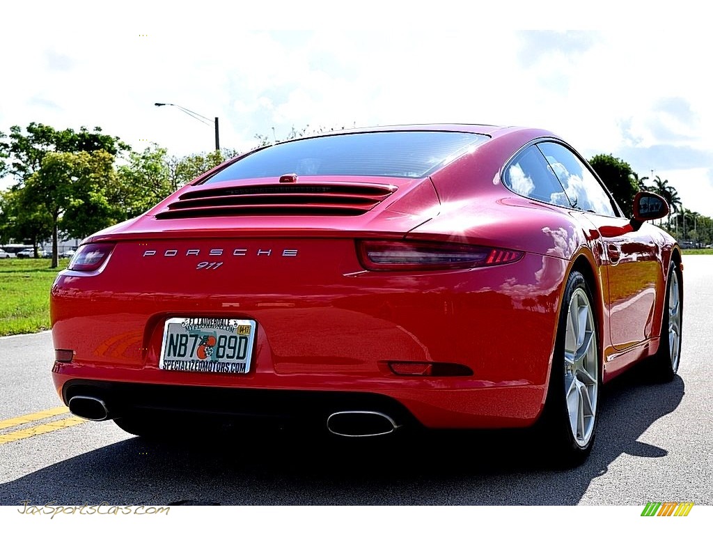 2013 911 Carrera Coupe - Guards Red / Black photo #24