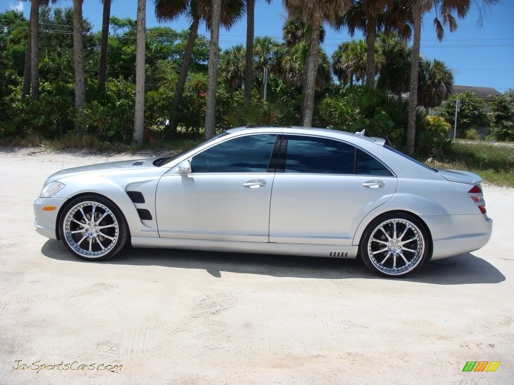 2008 S 550 Sedan - Iridium Silver Metallic / Black photo #4