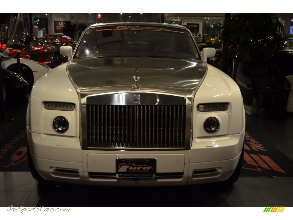 2009 Phantom Coupe - English White / Moccasin photo #3