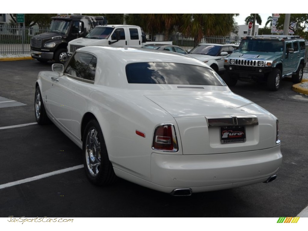 2009 Phantom Coupe - English White / Moccasin photo #62