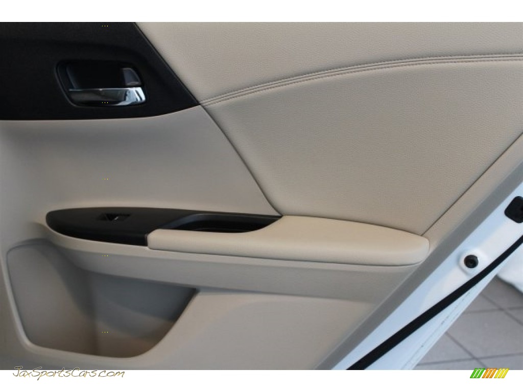 2014 Accord EX-L Sedan - White Orchid Pearl / Black photo #33