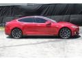 Tesla Model S P85D Performance Red Multi-Coat photo #5