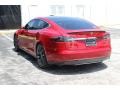 Tesla Model S P85D Performance Red Multi-Coat photo #28