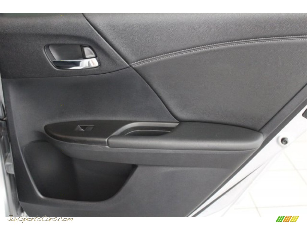 2013 Accord Sport Sedan - Alabaster Silver Metallic / Black photo #28