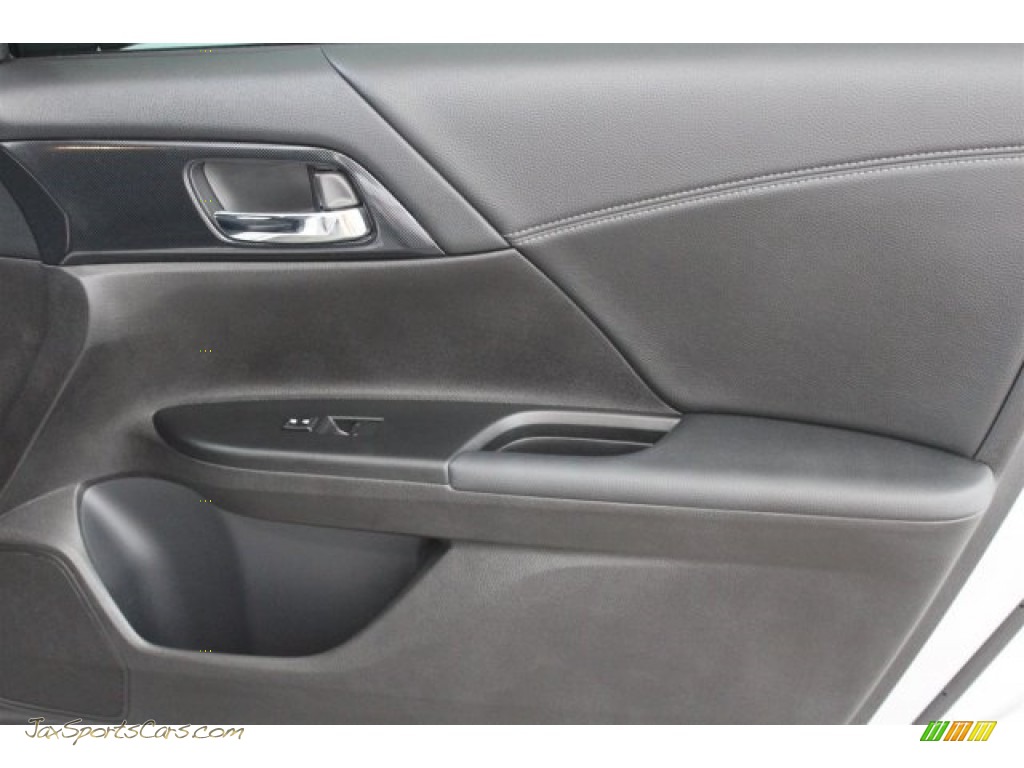 2013 Accord Sport Sedan - Alabaster Silver Metallic / Black photo #30