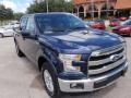 Ford F150 Lariat SuperCrew 4x4 Blue Jeans photo #2