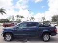 Ford F150 Lariat SuperCrew 4x4 Blue Jeans photo #14
